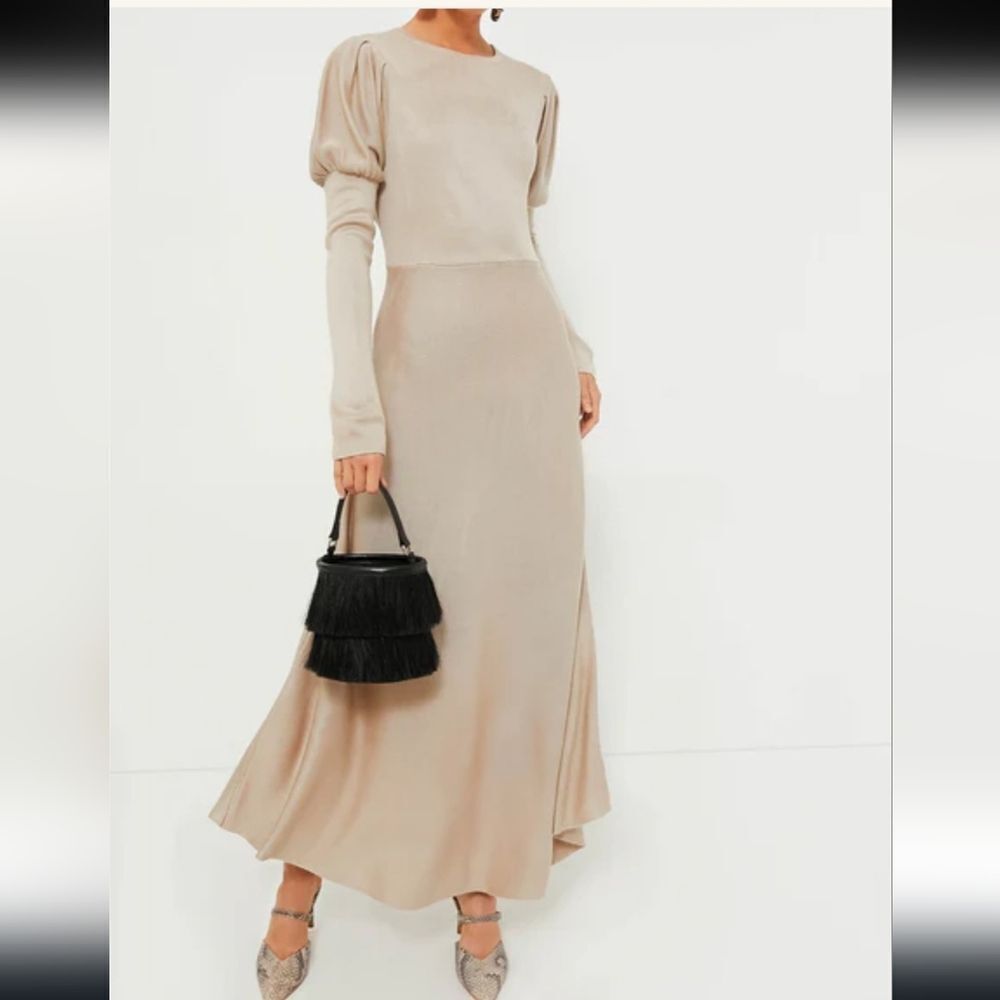 Pomander Place Nwt Tan Brielle Sweater Dress Size L